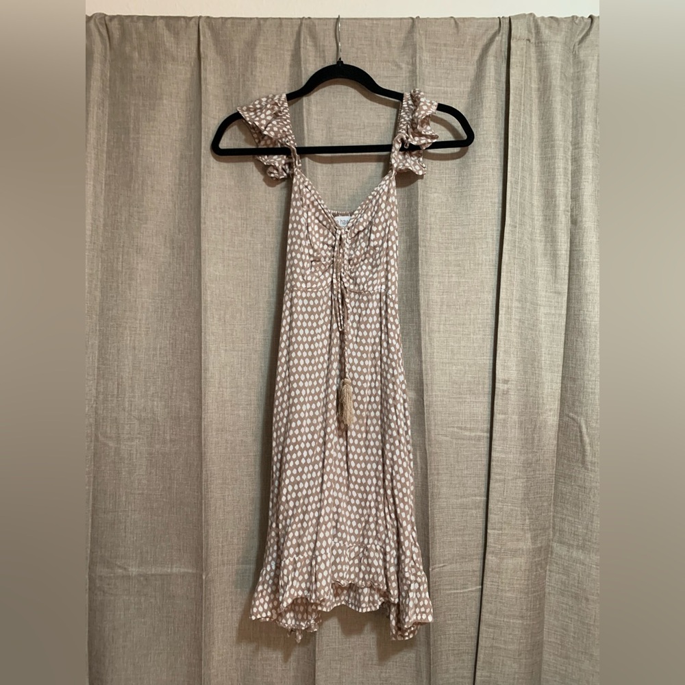 Tiare Hawaii Oasis Dress in Tan O/S